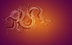 Обои для рабочего стола: Китайский дракон