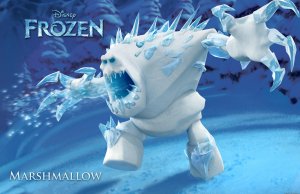Монстр Frozen - скачать обои на рабочий стол