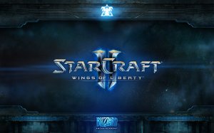 Обои для рабочего стола: Логотип StarCraft