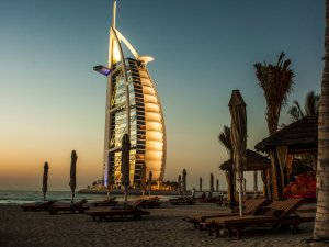 Обои для рабочего стола: Вид Дубаи