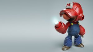 Супергерой Марио - скачать обои на рабочий стол