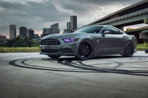 Ford Mustang Grey - скачать обои на рабочий стол