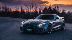 Mercedes-Benz AMG GT R 2018 - скачать обои на рабочий стол