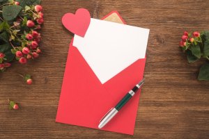 Любовное письмо - скачать обои на рабочий стол