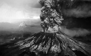 Обои для рабочего стола: Извержение вулкана