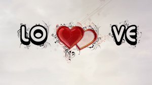 Обои для рабочего стола: Сердечная любовь 