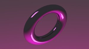 Обои для рабочего стола: Фиолетовое Кольцо
