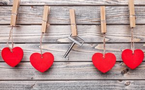 Обои для рабочего стола: Ключик от сердец