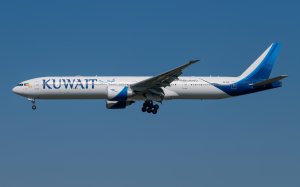 Боинг 777 авиакомпании Kuwait - скачать обои на рабочий стол