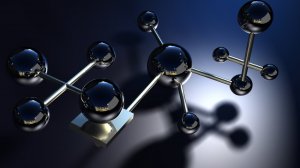 Темные молекулы - скачать обои на рабочий стол